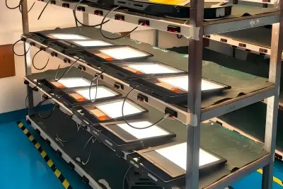 Uz Laosu ir nosūtīti 20 300 W āra LED prožektoru komplekti