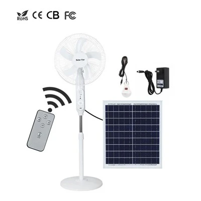 Tālvadības{0}}vadāms saules ventilators