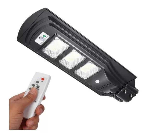 90 W Led saules ielu apgaismojums ar tālvadības pulti